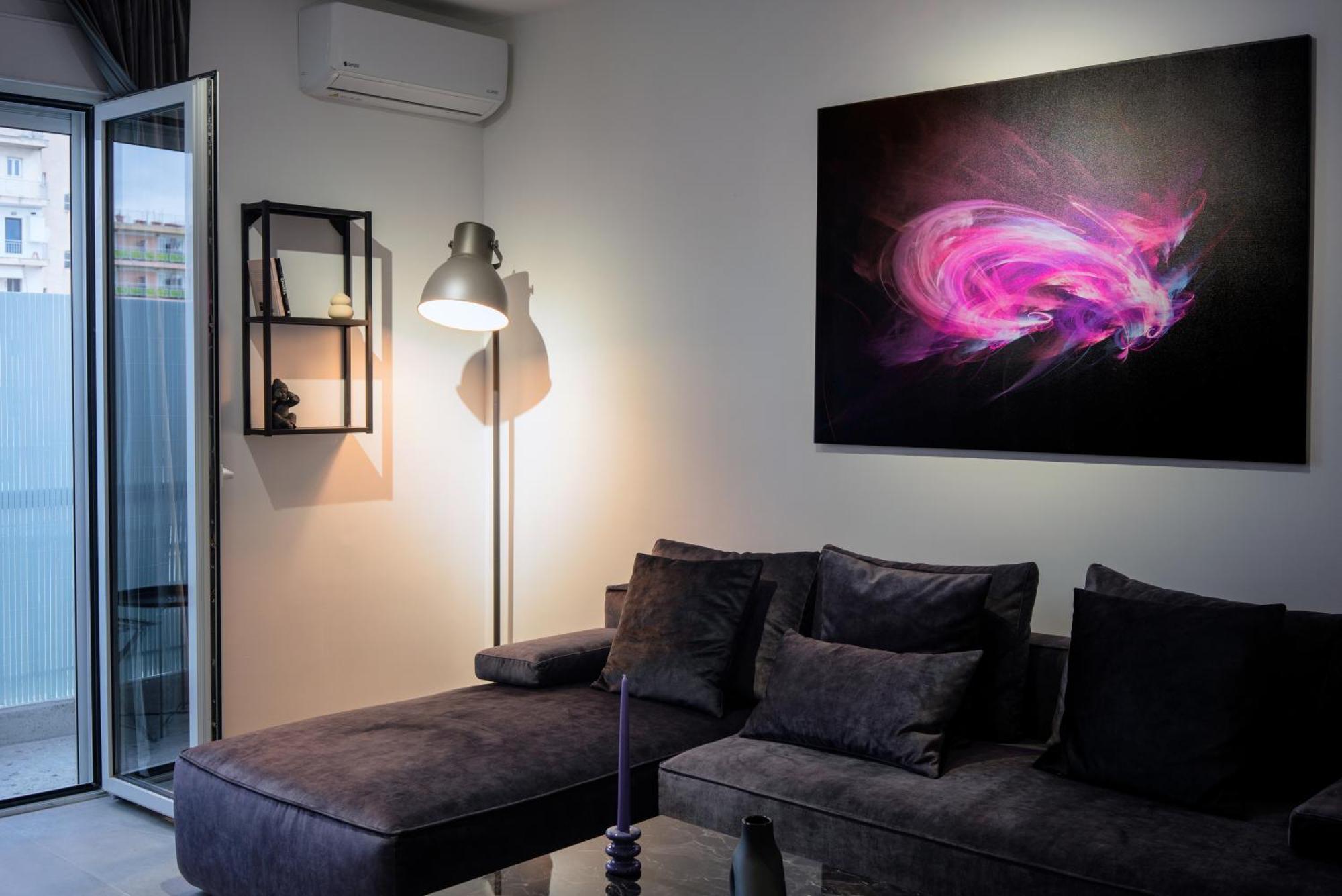 شقة Essel Noir - A Hidden Gem With A Magnificent Acropolis View أثينا المظهر الخارجي الصورة